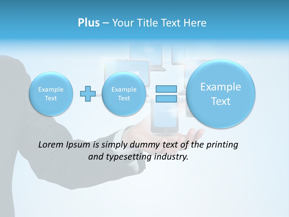 Wireless Modern Mobile PowerPoint Template