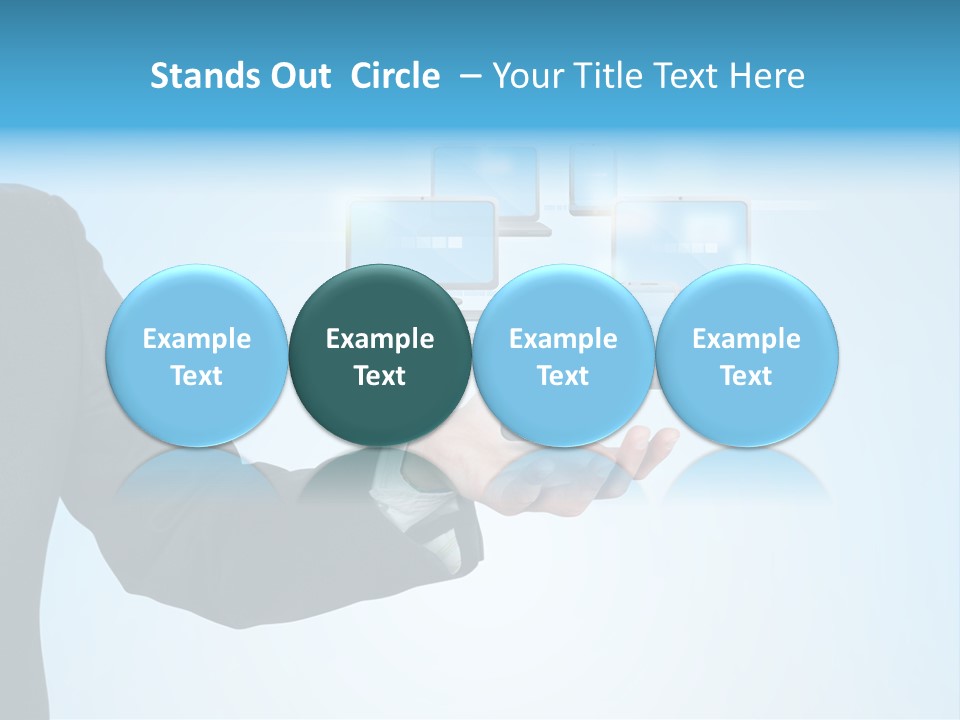 Wireless Modern Mobile PowerPoint Template