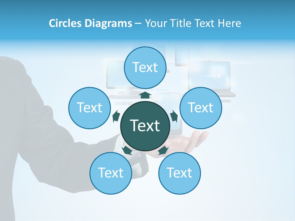 Wireless Modern Mobile PowerPoint Template