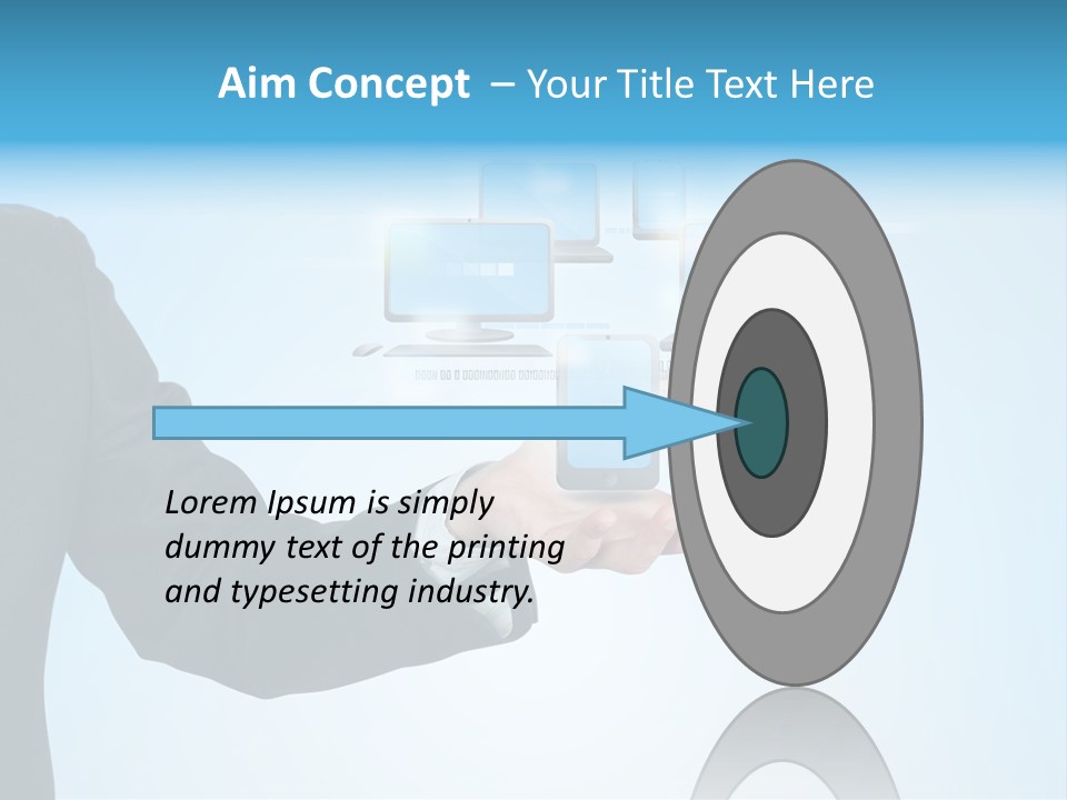 Wireless Modern Mobile PowerPoint Template