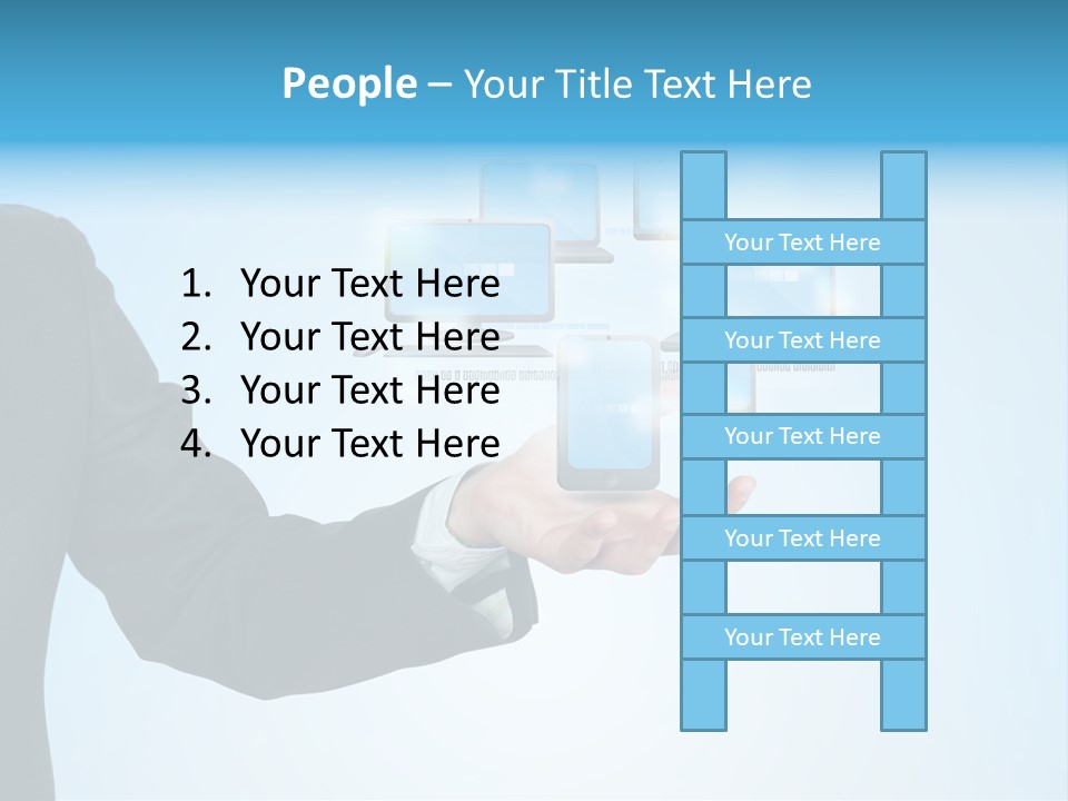 Wireless Modern Mobile PowerPoint Template