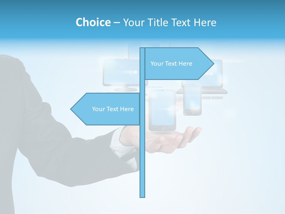 Wireless Modern Mobile PowerPoint Template