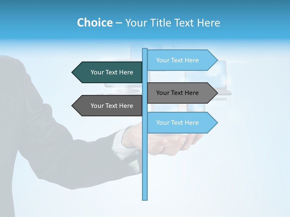 Wireless Modern Mobile PowerPoint Template