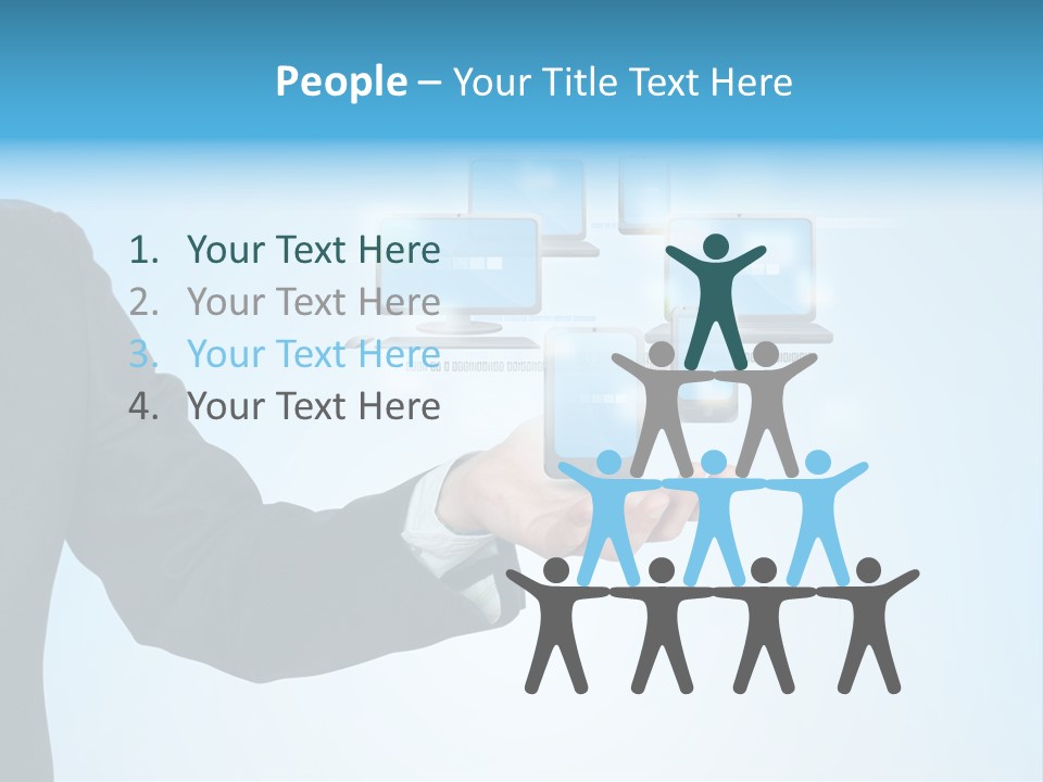 Wireless Modern Mobile PowerPoint Template