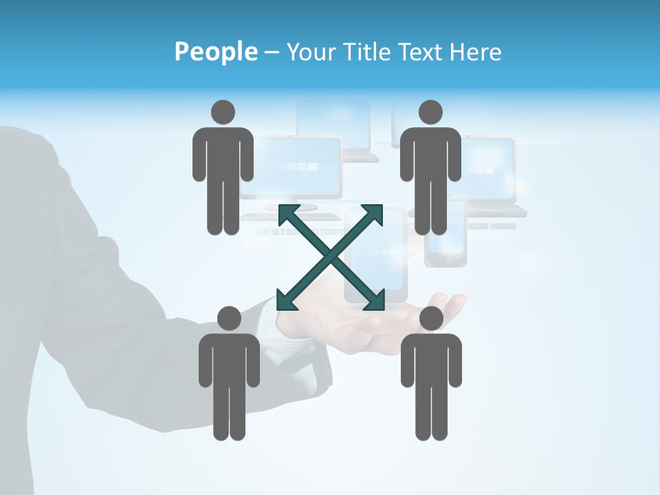 Wireless Modern Mobile PowerPoint Template