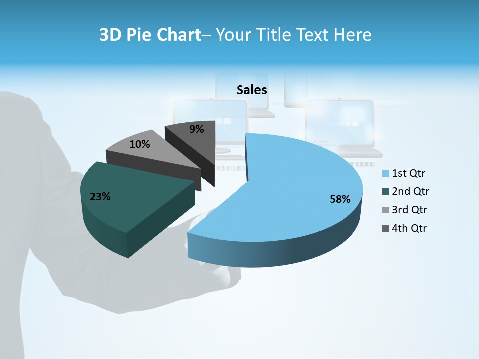 Wireless Modern Mobile PowerPoint Template