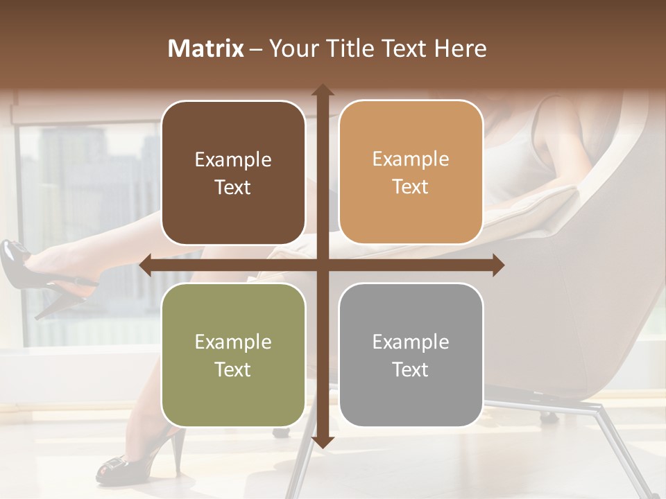 Day Business Window PowerPoint Template