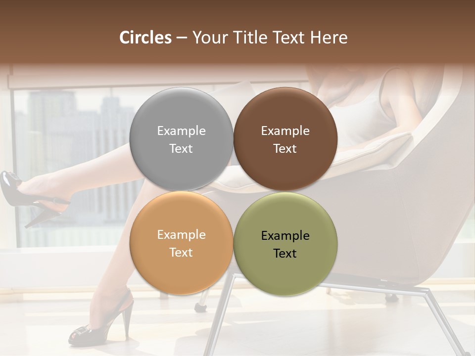 Day Business Window PowerPoint Template