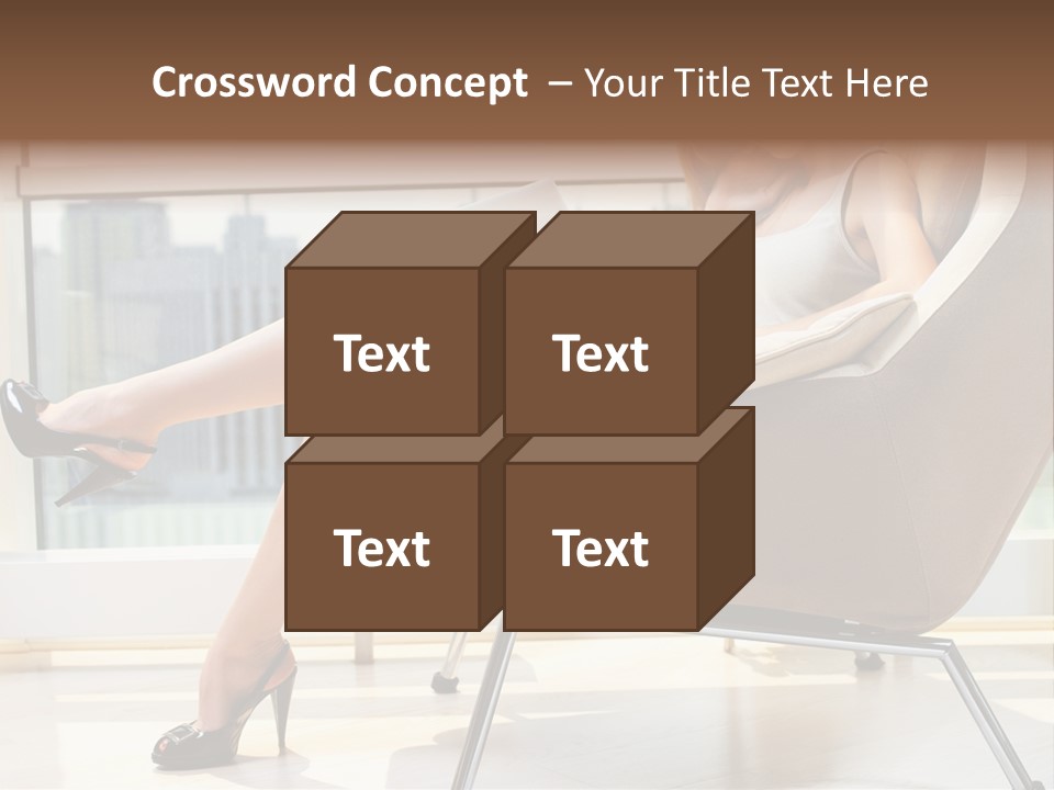 Day Business Window PowerPoint Template