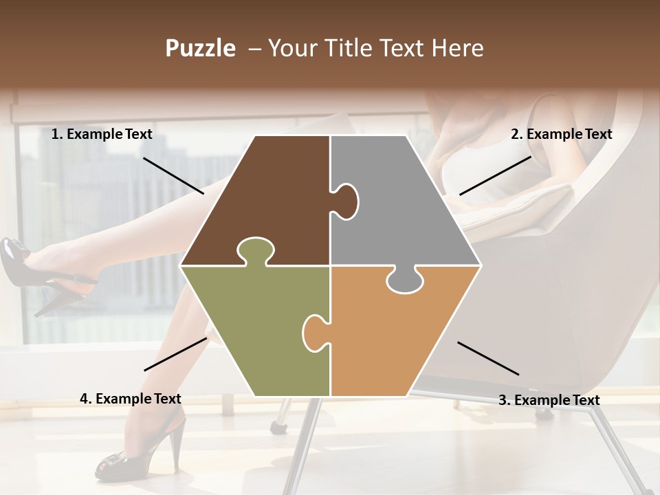 Day Business Window PowerPoint Template