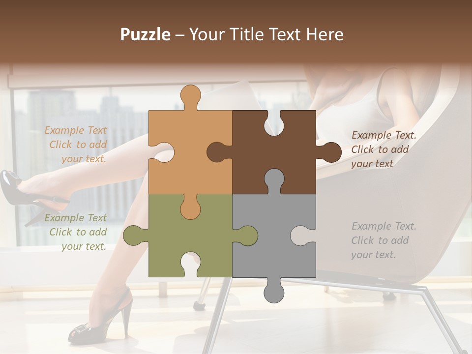 Day Business Window PowerPoint Template