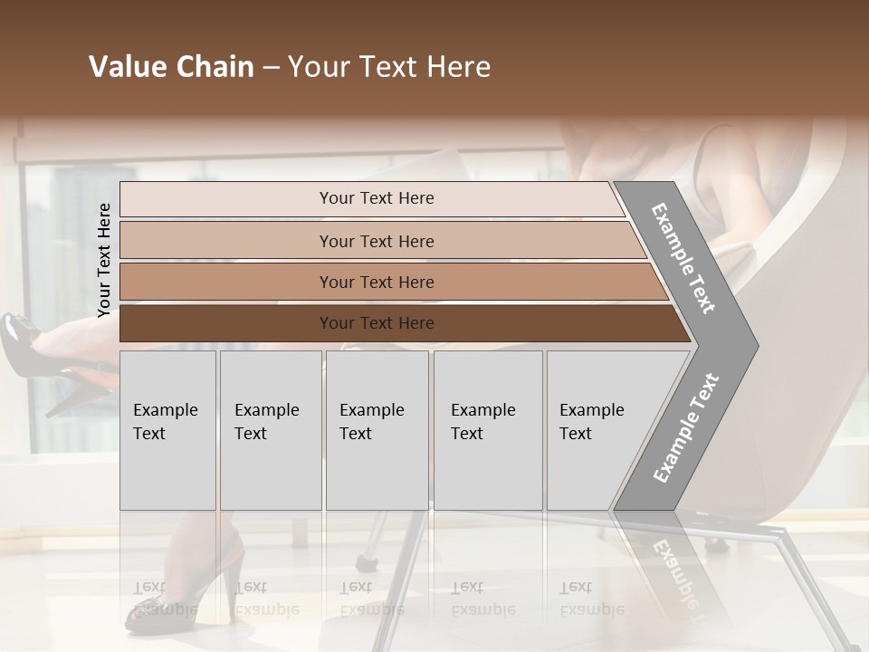 Day Business Window PowerPoint Template