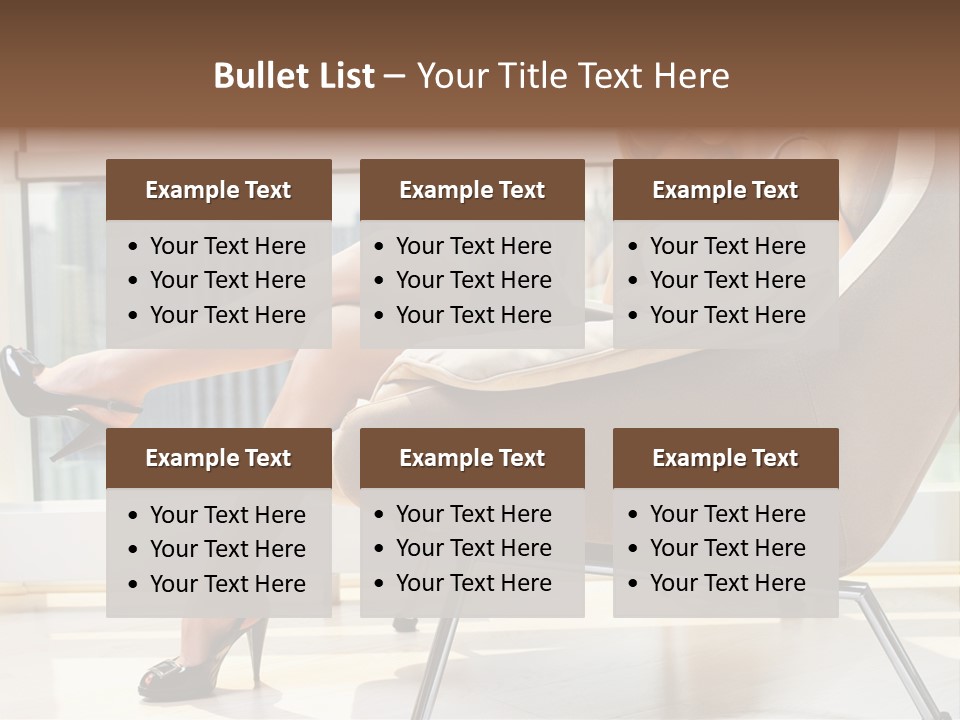Day Business Window PowerPoint Template