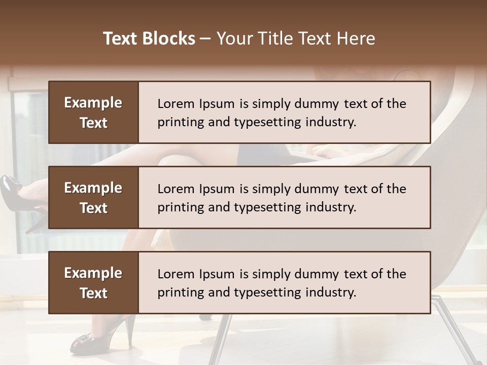 Day Business Window PowerPoint Template