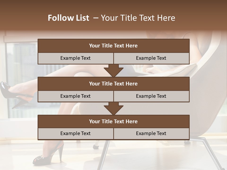 Day Business Window PowerPoint Template