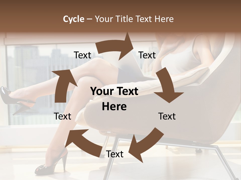Day Business Window PowerPoint Template