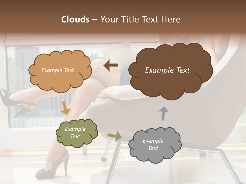 Day Business Window PowerPoint Template