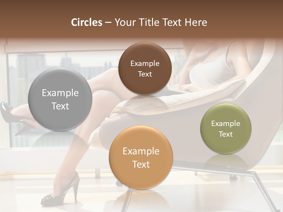 Day Business Window PowerPoint Template