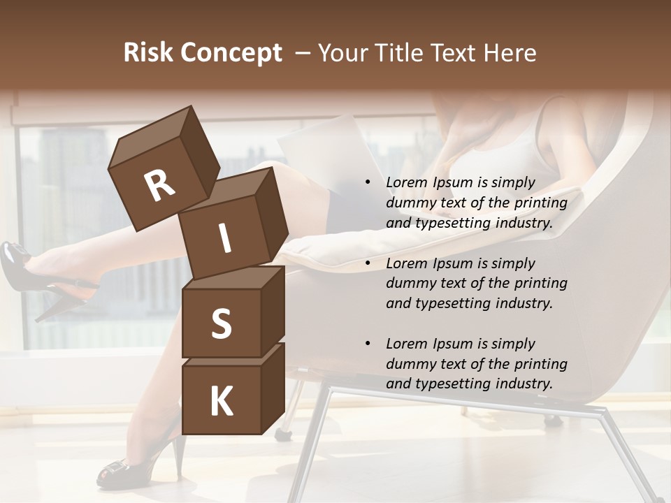 Day Business Window PowerPoint Template