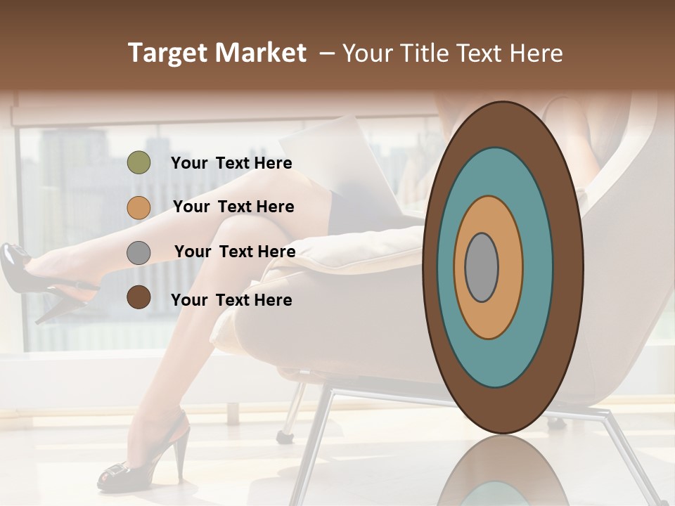 Day Business Window PowerPoint Template