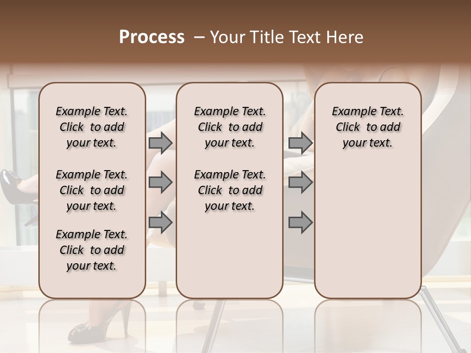 Day Business Window PowerPoint Template