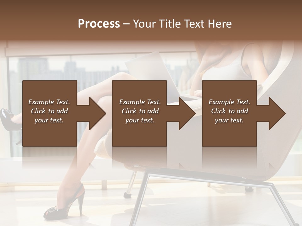 Day Business Window PowerPoint Template
