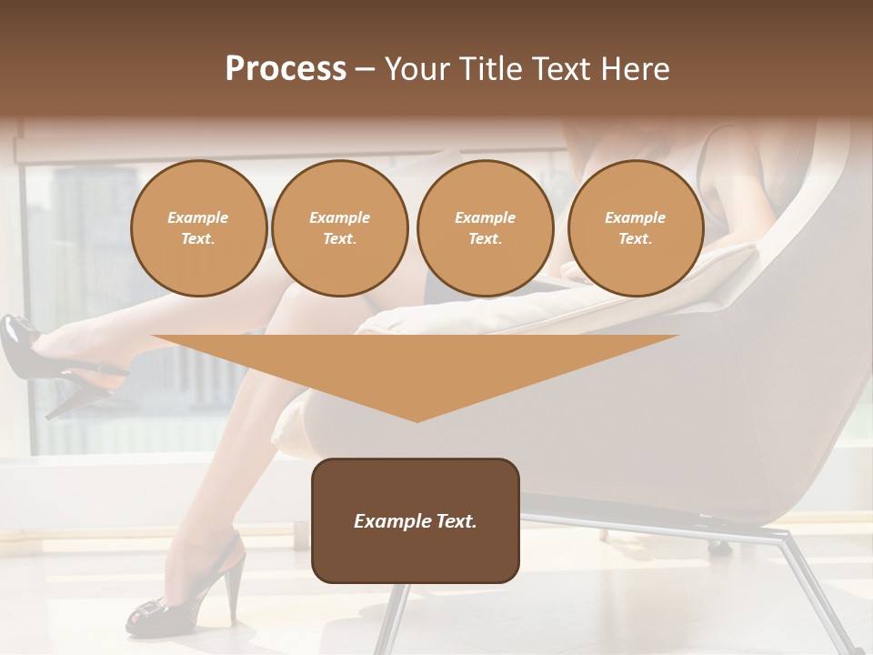 Day Business Window PowerPoint Template