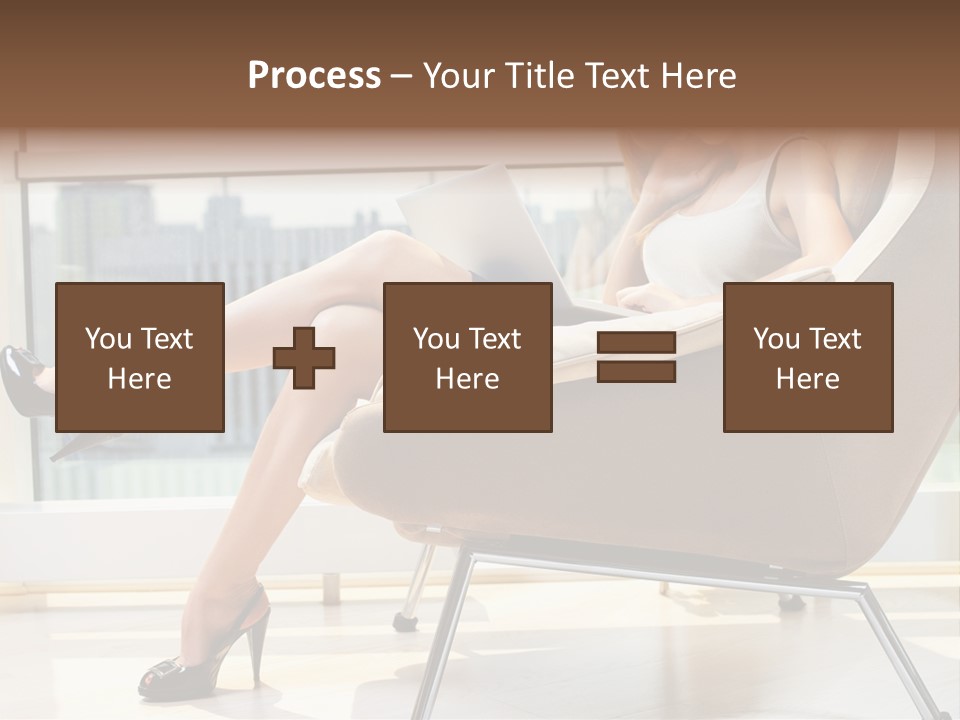 Day Business Window PowerPoint Template