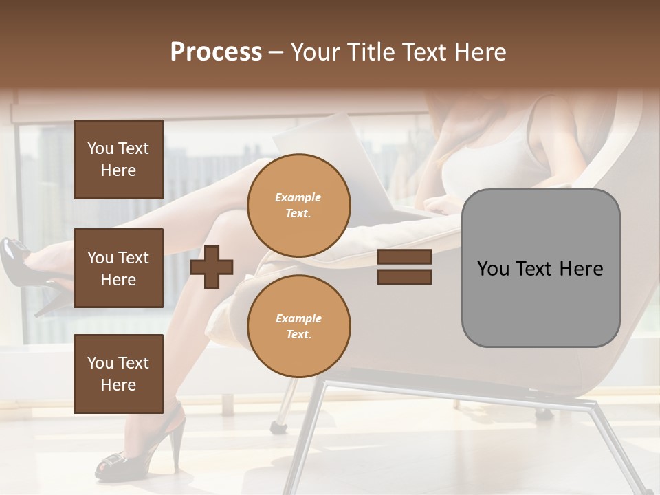 Day Business Window PowerPoint Template