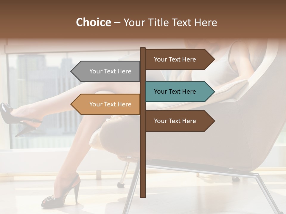 Day Business Window PowerPoint Template