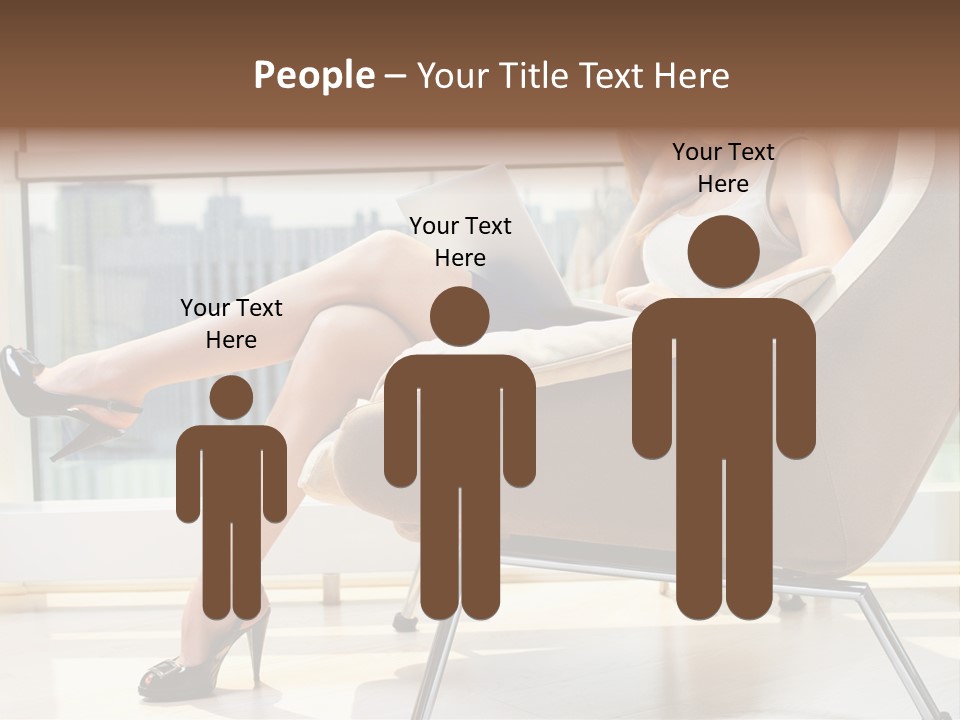 Day Business Window PowerPoint Template