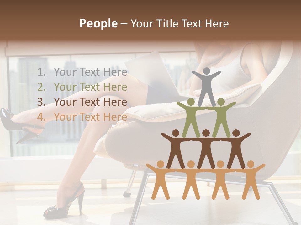 Day Business Window PowerPoint Template