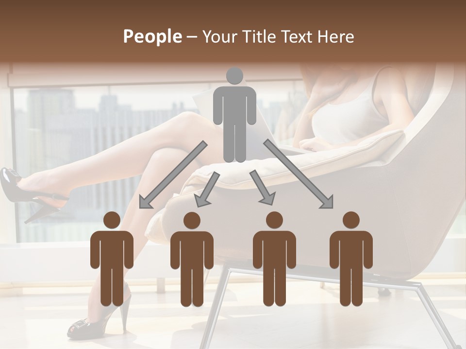 Day Business Window PowerPoint Template