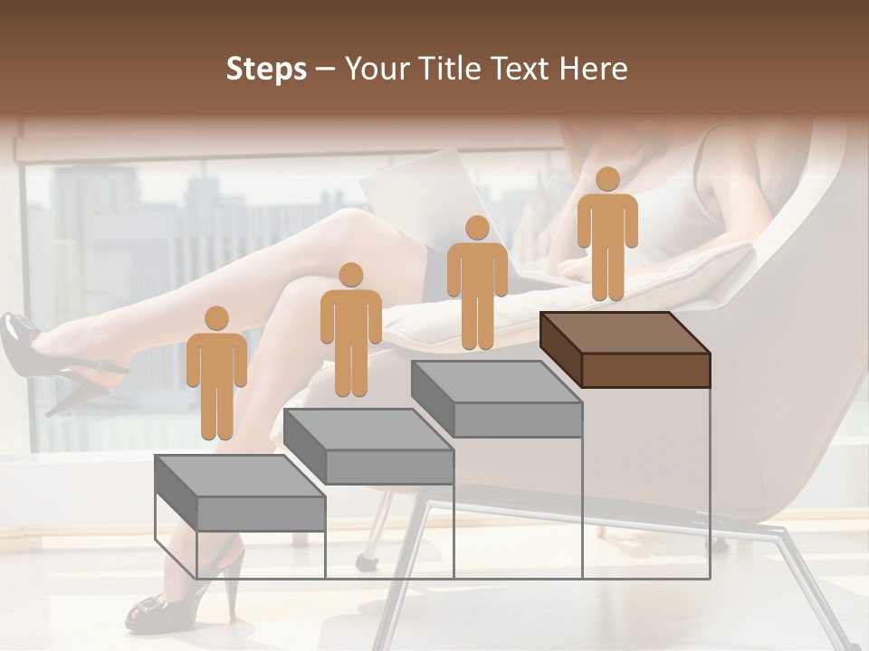 Day Business Window PowerPoint Template