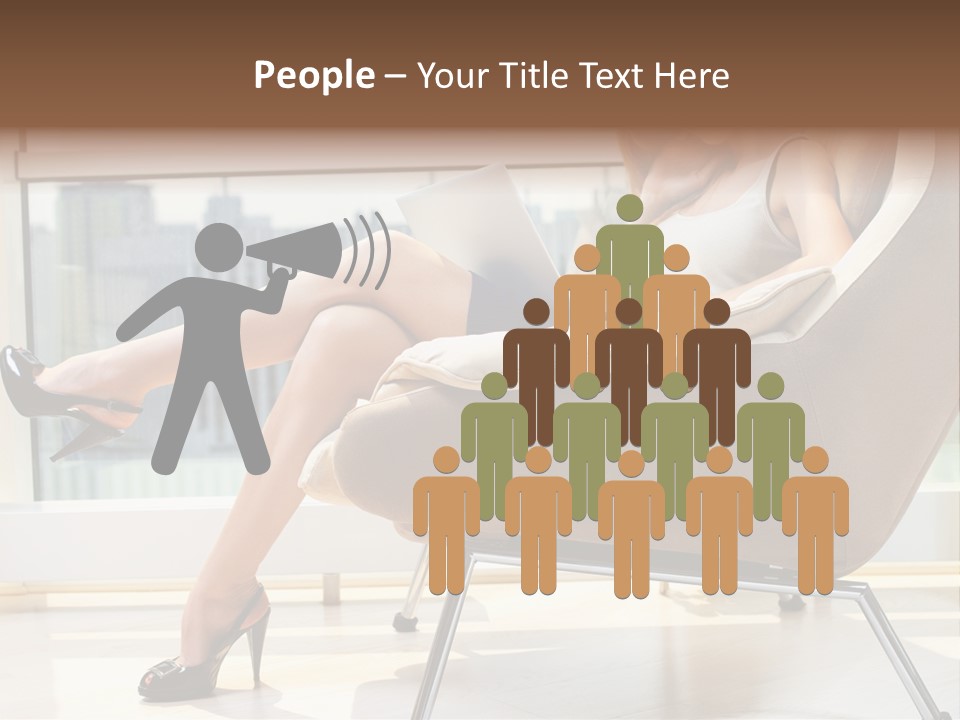 Day Business Window PowerPoint Template