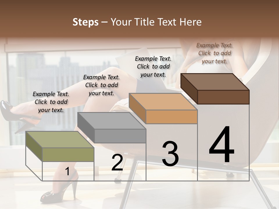 Day Business Window PowerPoint Template