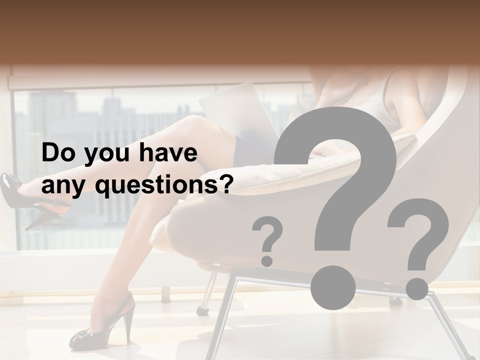 Day Business Window PowerPoint Template