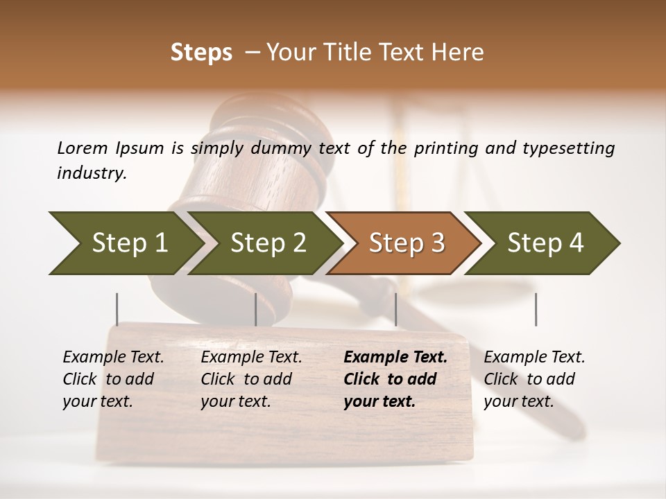 State Symbol Society PowerPoint Template