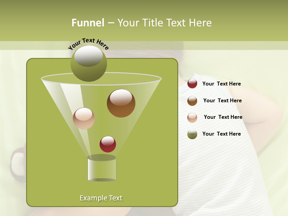 Teddy Bear Family Lying On Front PowerPoint Template