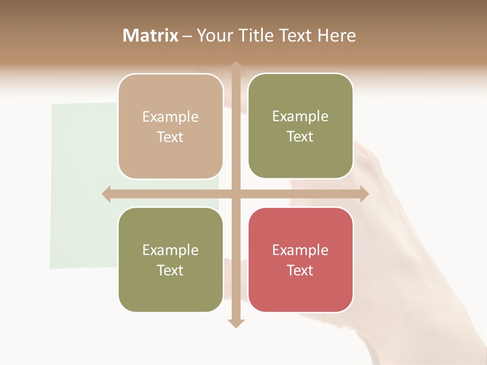 Female Sticker Studio PowerPoint Template