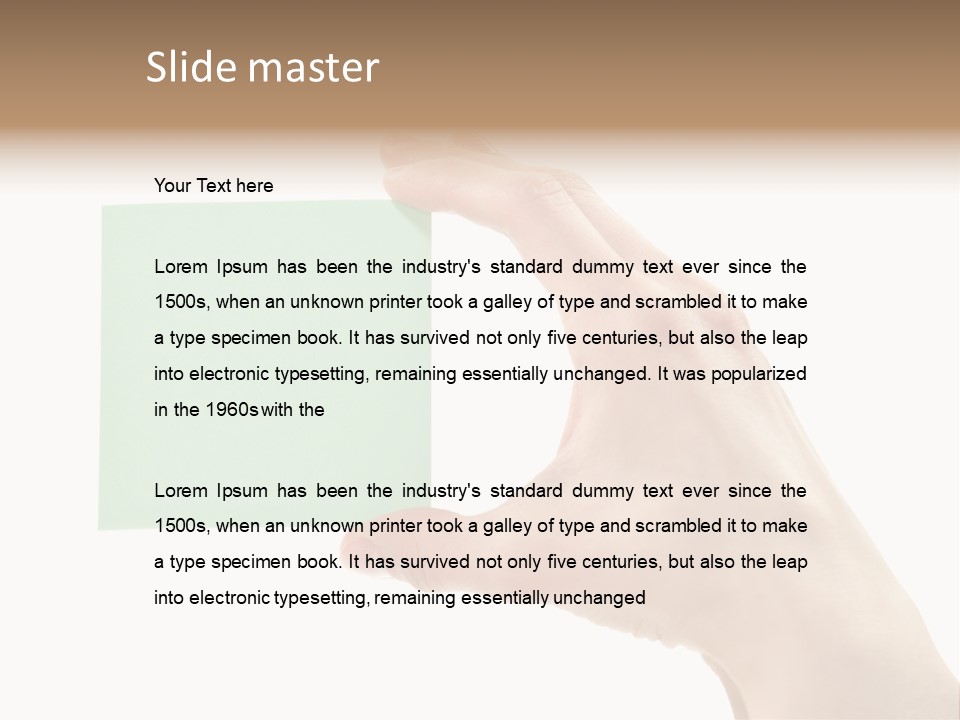 Female Sticker Studio PowerPoint Template