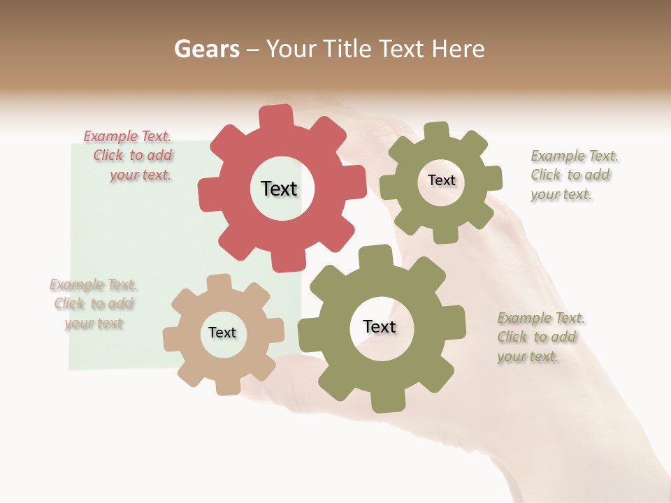 Female Sticker Studio PowerPoint Template