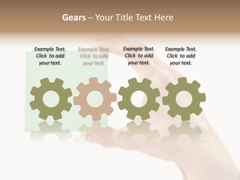 Female Sticker Studio PowerPoint Template