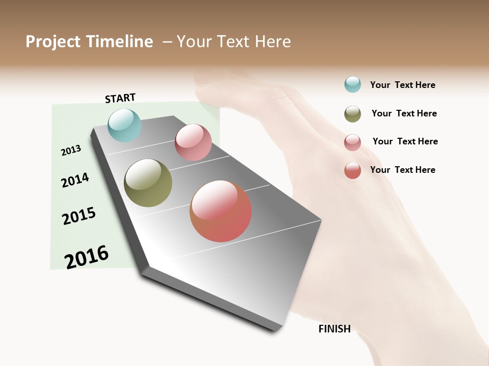 Female Sticker Studio PowerPoint Template