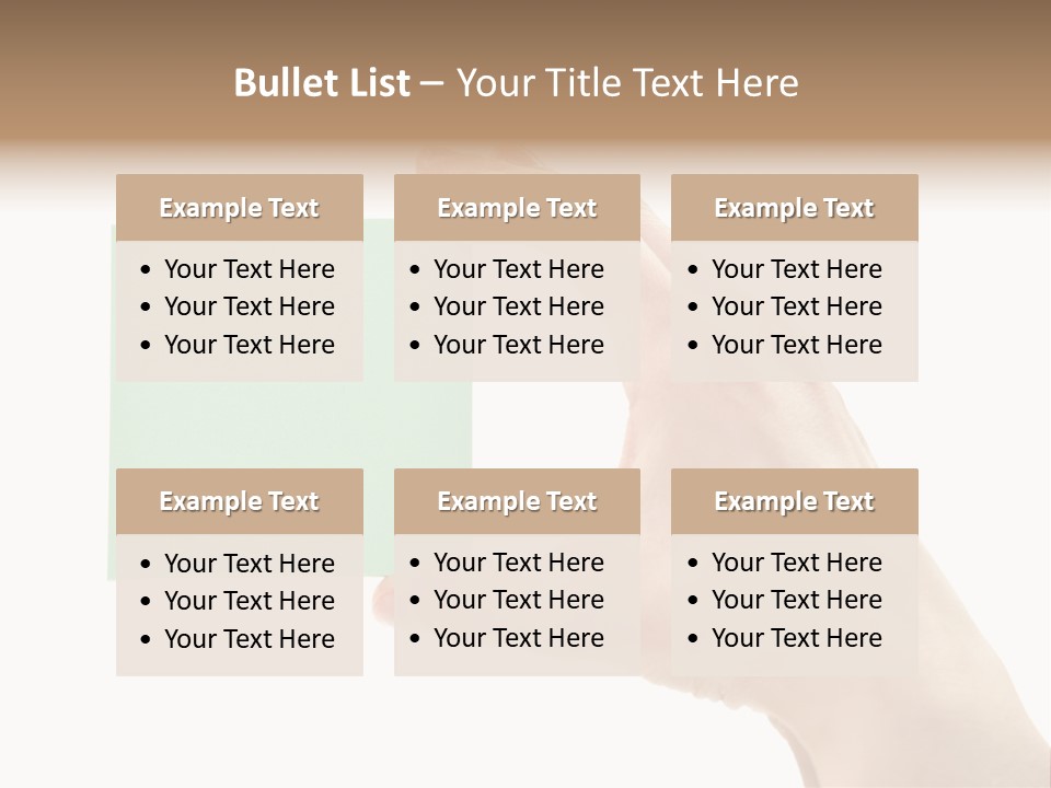 Female Sticker Studio PowerPoint Template