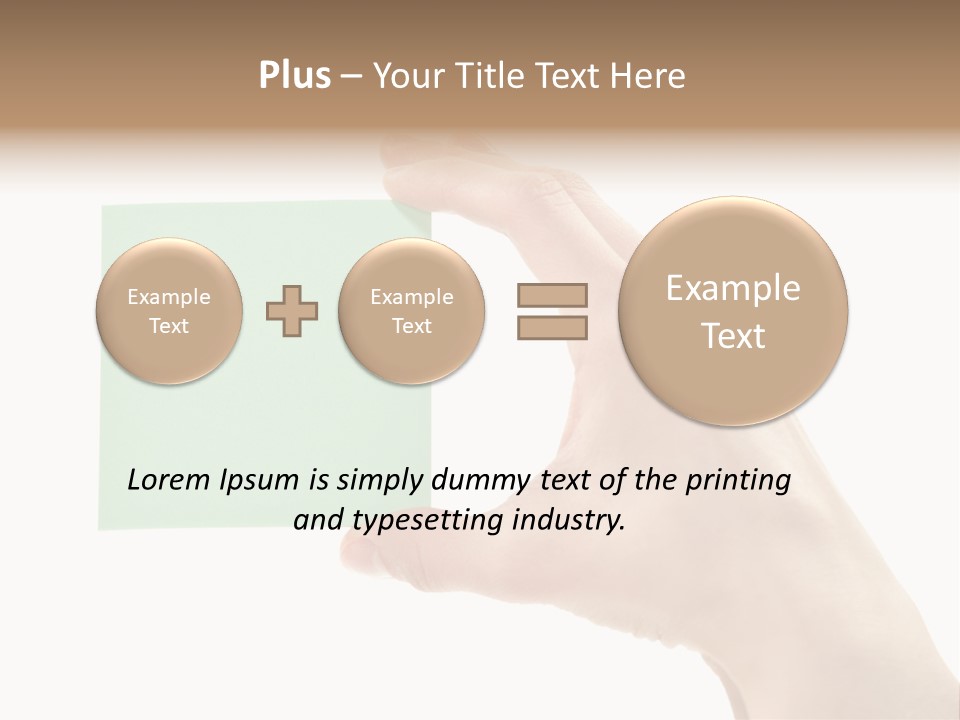 Female Sticker Studio PowerPoint Template