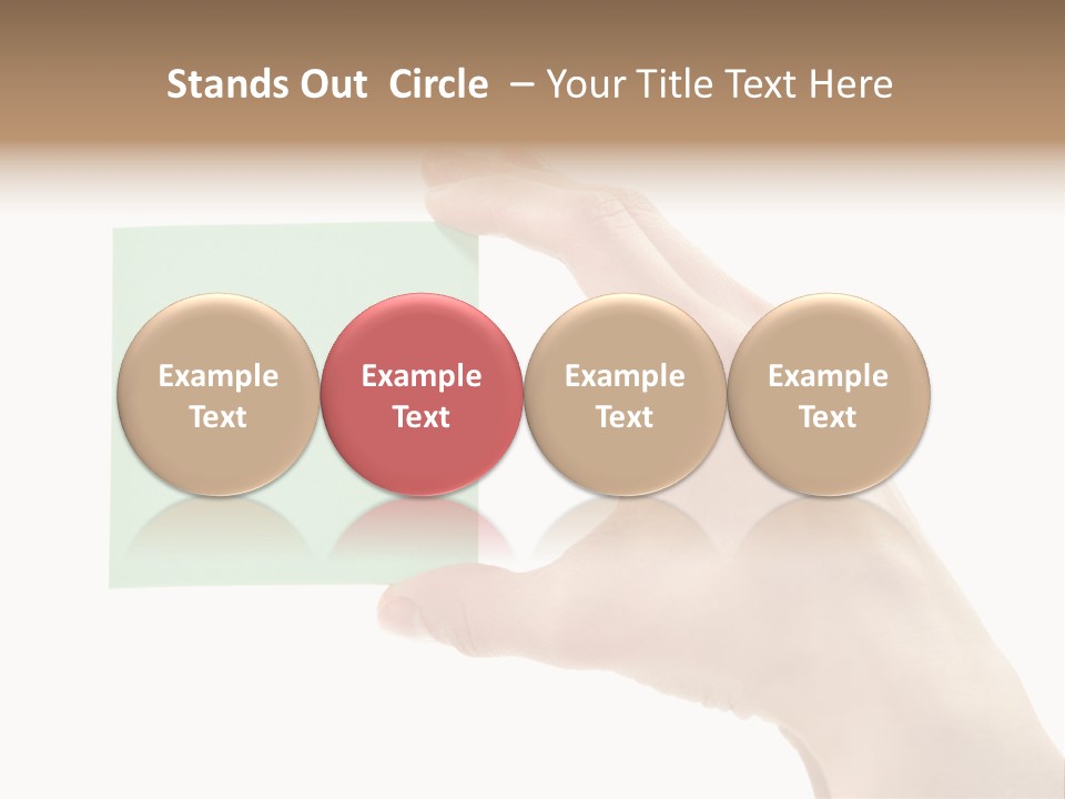 Female Sticker Studio PowerPoint Template