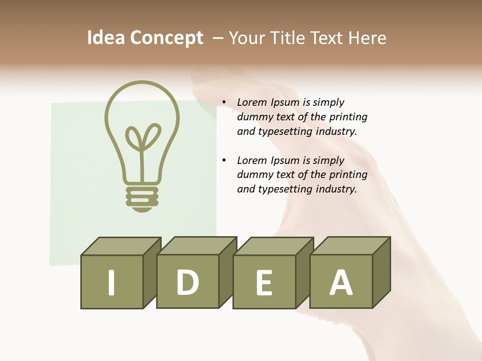 Female Sticker Studio PowerPoint Template