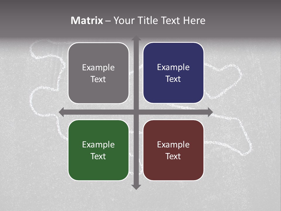 Crime Scene Figure White PowerPoint Template