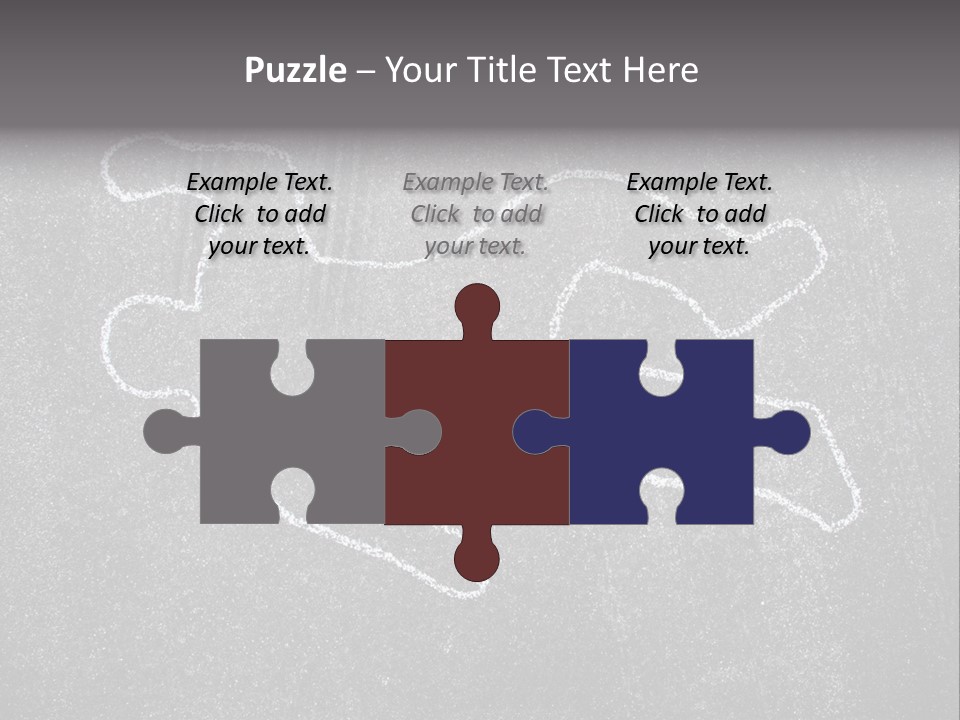 Crime Scene Figure White PowerPoint Template